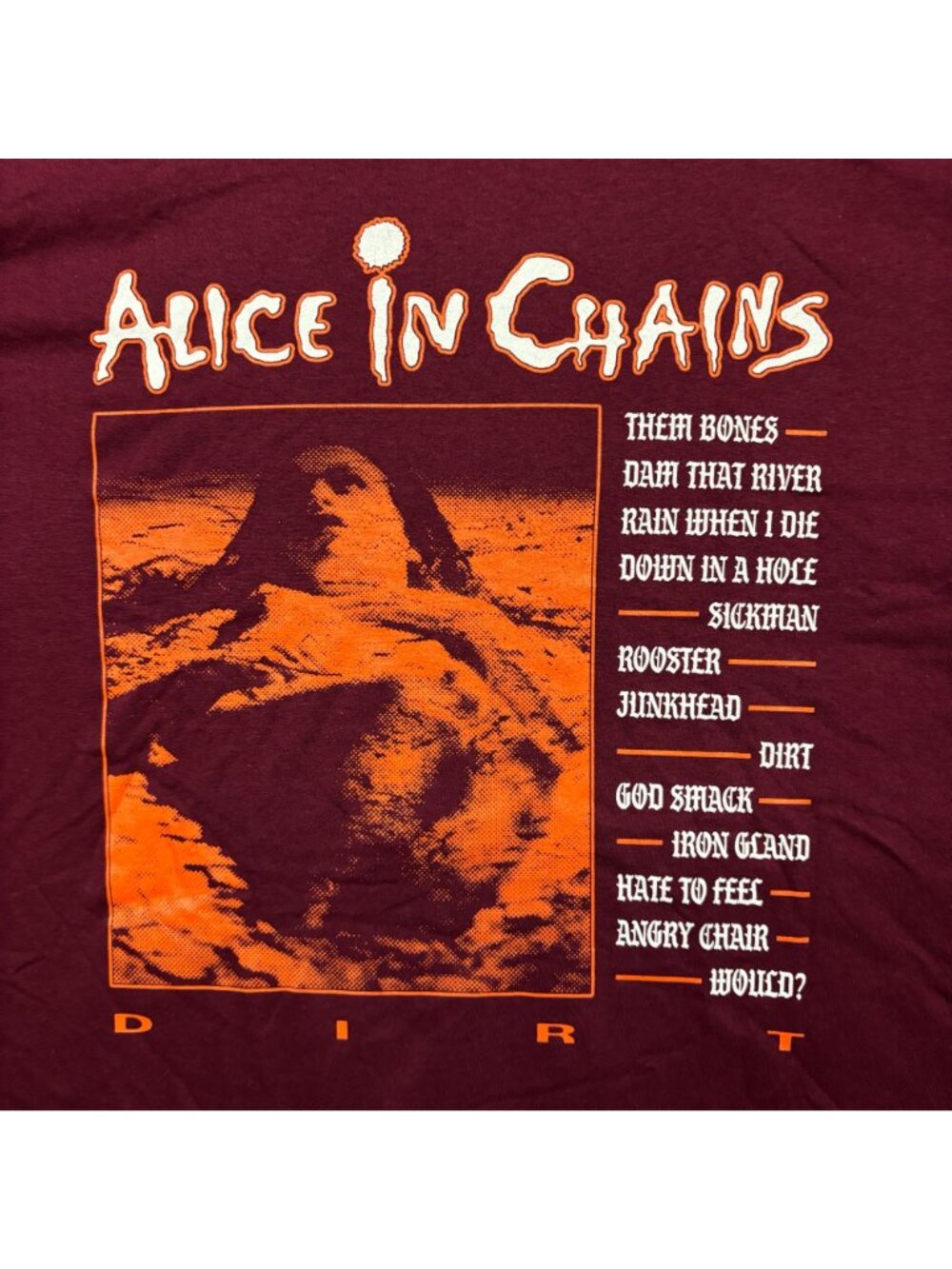 Alice In Chains Dirt Album Cover Rock Band T-Shirt Size XXL - Picture 2 of 4